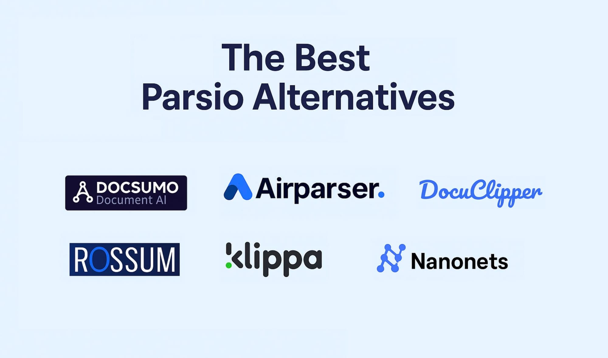 The 6 Best Parsio Alternatives in 2026