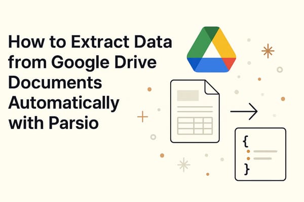 How to Extract Data from Google Drive Documents Automatically